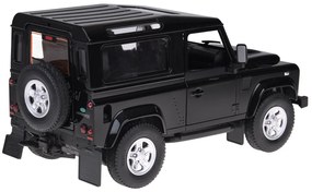 Auto na diaľkové ovládanie Rastar Land Rover Defender 1:14 so svetlami RC0712 Farba: čierna