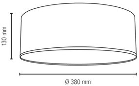 Spot-Light 4793812 - Stropné svietidlo JOSEFINA 3xE27/25W/230V