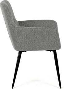 Jedálenská stolička sivá DCH-P3146 SIL2