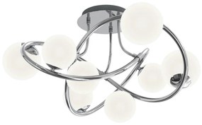 Wofi 9014-807 - LED Prisadený luster NANCY 8xG9/3,5W/230V lesklý chróm