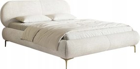 Manželská posteľ 180cm Octave (rošt úl. priestor) (krémová čierna)