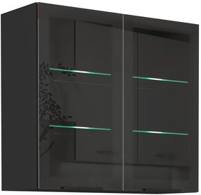Moderná kuchynská linka Siena 2 - čierny mat