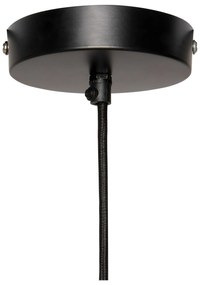 Závesná lampa čierna IGUAMO Beliani