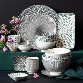 Porcelánový set 24 ks – Gaya Elements Fire - W0096