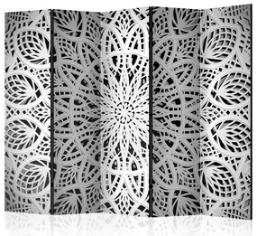 Artgeist Paraván - White Mandala II [Room Dividers]
