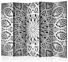 Artgeist Paraván - White Mandala II [Room Dividers]