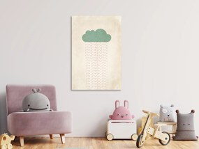 Artgeist Obraz - Candy Rain (1 Part) Vertical Veľkosť: 40x60, Verzia: Premium Print
