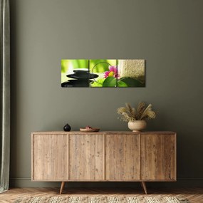 Obraz masážnych pomôcok (s hodinami) (90x30 cm)