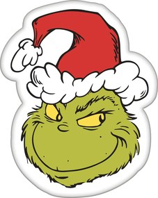 Jerry Fabrics Tvarovaný vankúšik - Grinch