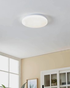 EGLO Stropné LED svietidlo do kúpeľne FRANIA-S, 18W, denná biela, 31cm, okrúhle, biele