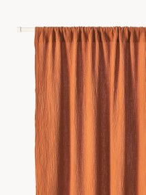 Priehľadné mušelínové závesy's tunelom Malvina, 2 ks, Š 130 cm