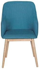 Wohnling Jedálenská stolička v škandinávskom štýle (petrolejová)  (100235621)
