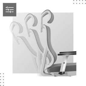 Kancelárska stolička Manager 3.3 White