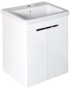 Sapho Sapho, ELLA umývadlová skrinka 56,5x65x43cm, 2xdvierka,biela (70065), EL065-3030
