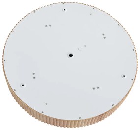 Japandi stropné svietidlo drevo 50cm 4-svetlá - Lyra