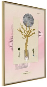 Artgeist Plagát - Unusual Plant [Poster] Veľkosť: 40x60, Verzia: Zlatý rám s passe-partout