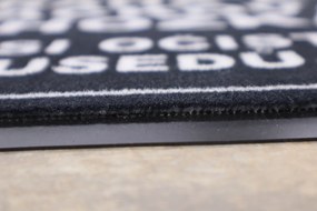 Mercury Flooring, Drahá a značková rohožka 40x60 cm – na von aj na doma, 40x60, čierna