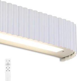 Brilagi - LED stmievateľné nástenné svietidlo FALCON MODERN LED/14W/230V 40 cm biele + diaľkový ovládač