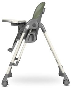 Lionelo - Detská jedálenská stolička LAURICE Olivovo zelená