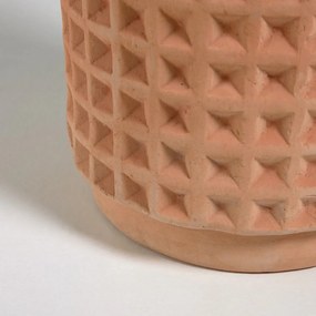 Súprava 2 terakotových kvetináčov Kave Home Celi