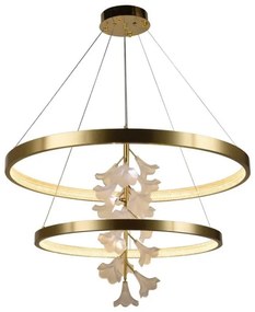 LED Stmievateľný luster na lanku LED/100W/230V 3000-6500K + diaľkové ovládanie