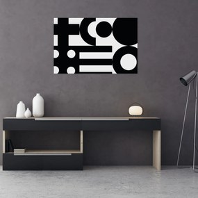 Obraz - Geometrická abstrakcia N⁰3 (90x60 cm)