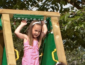 Záhradná hojdačka Peak so šmýkalkou