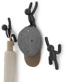 Nástenné plastové háčiky v súprave 3 ks Buddy - Umbra