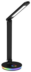 LED RGBW Stmievateľná dotyková stolná lampa NEPTUN LED/7W/230V čierna