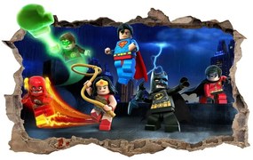 Nálepka na stenu lego Batman 47x77cm