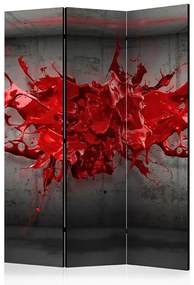 Paraván - Red Ink Blot [Room Dividers]