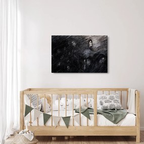 Obraz - Smútok a odriekanie (90x60 cm)