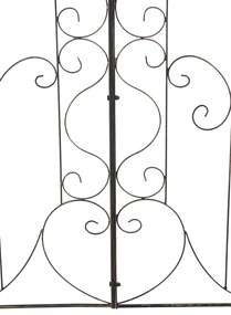 Mriežka na popínavé rastliny Mandevilla - 133 x 99 cm - Bronzová