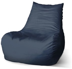 Sablio Sedací vak Bean Tmavomodrá - 100 x 90 x 45 cm