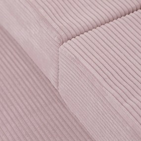 Rozkladacia detská pohovka  - svetloružová, prémiový menčester