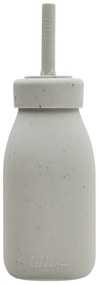 Fľaša so slamkou Platinum Silicone Sand
