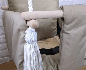 Detská hojdačka LULLABY - CAPPUCINO