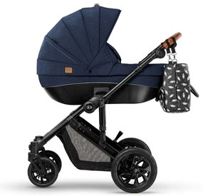 Kočík kombinovaný Kinderkraft Prime 3v1 - Deep Navy
