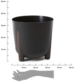 Kvetináč MOSS ECO III 34 cm čierny