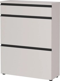 Krémová skrinka na topánky 80x107x29 cm Baldone – Germania