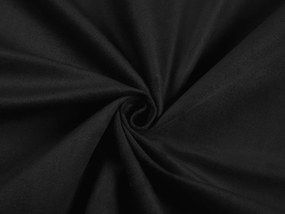 Biante Obliečka na vankúš/imitácia brúsenej kože Alcantara ALC-012 Čierna 30 x 50 cm