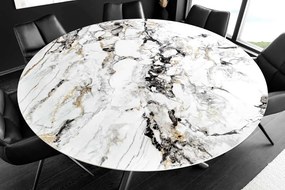 Okrúhly jedálenský keramický stôl Ganya 150 cm viacfarebný