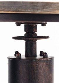 Kovový barový stôl Ruhr v industriálnom štýle - Bronzová