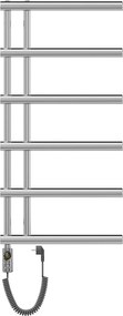 Mexen Jukon, elektrické vykurovacie teleso 988 x 500 mm, 600 W, chrómová, W116-0988-500-2600-01