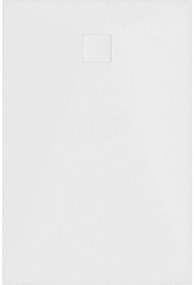 Mexen Bert, SMC obdĺžniková sprchová vanička 140 x 90 cm, biela, 4K109014