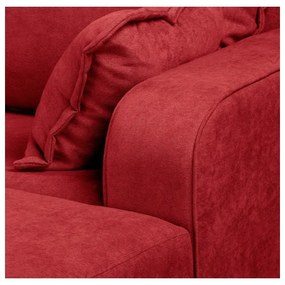 Červená rohová pohovka (pravý roh) Beata - Ropez