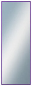 DANTIK - Zrkadlo v rámu, rozmer s rámom 50x140 cm z lišty Hliník modrá m. (7002242)