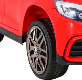 Ramiz Elektrické autíčko Mercedes Benz GLC63S SUV pre deti červené + diaľkové ovládanie