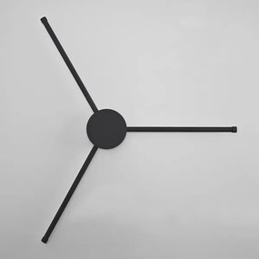 Brilagi - LED Nástenné svietidlo LUGO TRE LED/14W/230V čierna