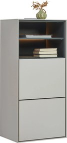 XXXLutz SKRINKA NA TOPÁNKY, kašmírová, 55/118/41 cm Voleo - Skrine, regály & police na topánky - 001258028005
